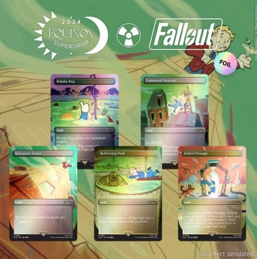 Picture of Secret Lair x Fallout: Points of Interest Foil Cards